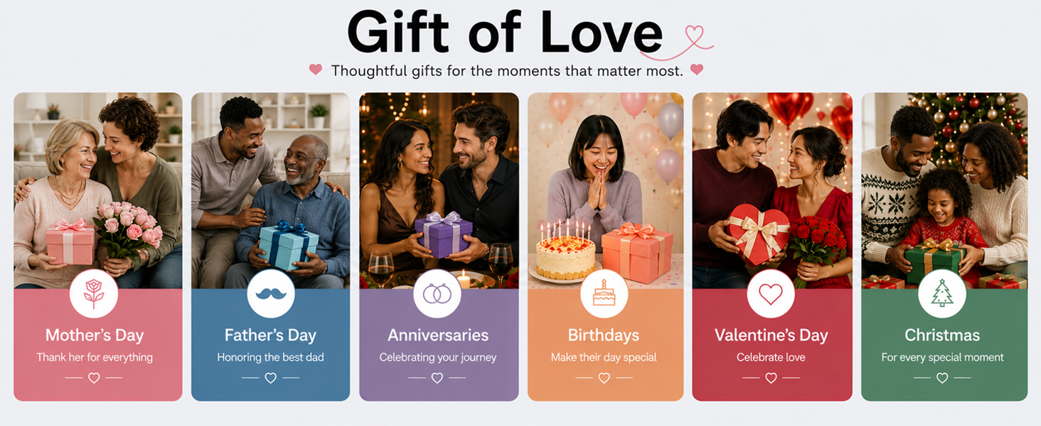 Fitness tracker gift for Mother&amp;#39;s Day, Father&amp;#39;s Day, birthdays, Valentine, Christmas, anniversaries.