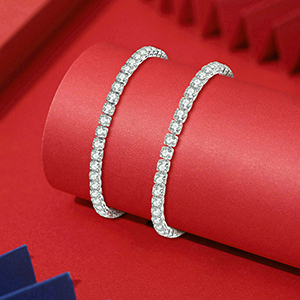 2pcs tennis bracelets for women