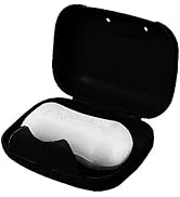 Vonpri Soap Holder Container, Portable Bar Soap Saver Scrubber Case for Bathroom and Kitchen (Black)