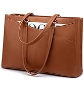 LOVEVOOK Laptop Tote Bag for Women,15.6 Inch Waterproof Computer Bags Women Business Office Work ...