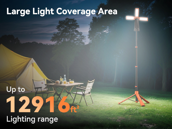 Rechargeable Camping Light with Stand