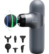 Mini Massage Gun Deep Tissue,Portable Percussion Muscle Massager for Whole Body Back Pain Relief,...