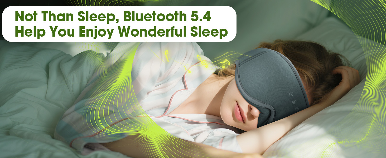 bamboo sleep eye mask bluetooth headphones