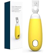 KITCHENDAO Citrus Lemon Peeler Zester Tool to Save Effort, Ultra Sharp Lemon Rind Twist Peeler To...