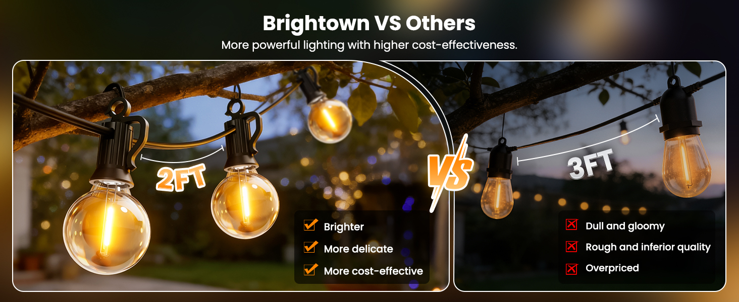 solar string lights for outside