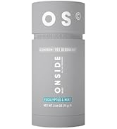 ONSIDE Men's Aluminum-Free Deodorant, Eucalyptus Mint, 48-Hour Odor Protection, Natural Deodorant...