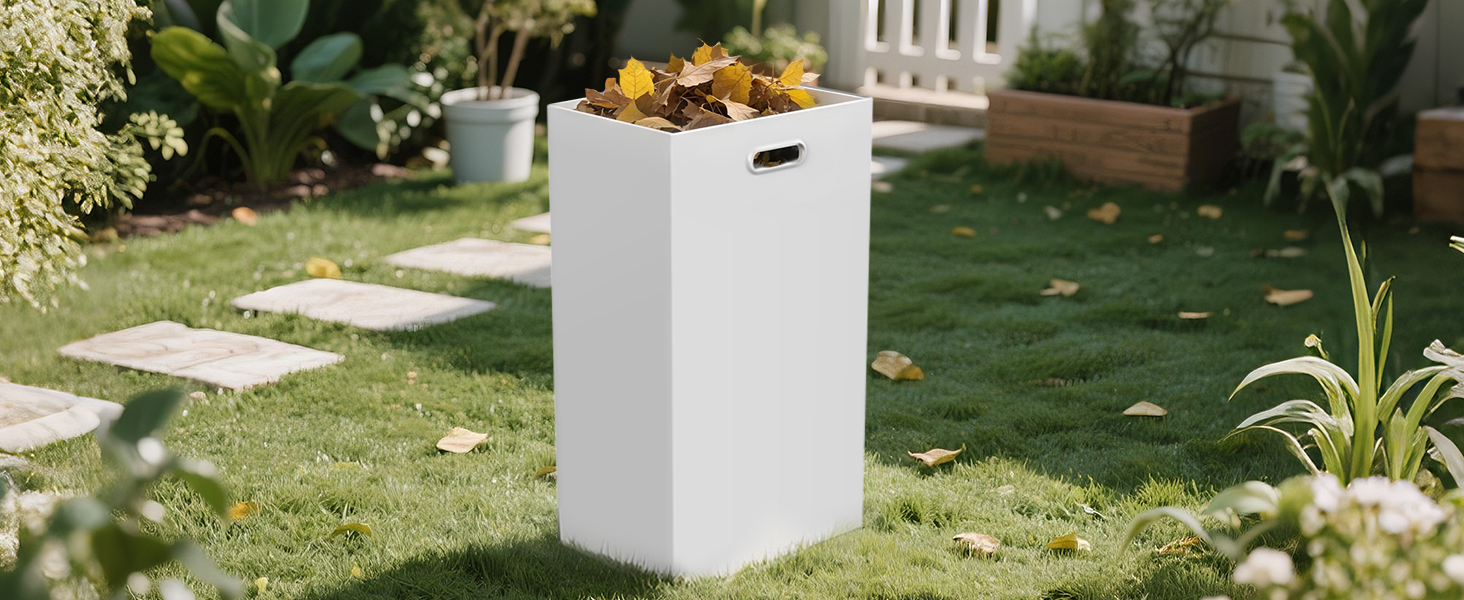 collapsible leaf bag-pop up trash can