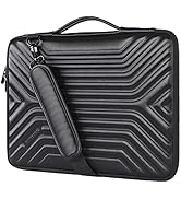 DOMISO 15.6 Inch Shockproof Waterproof Laptop Sleeve with Strap Lightweight Soft EVA Tablet Case ...