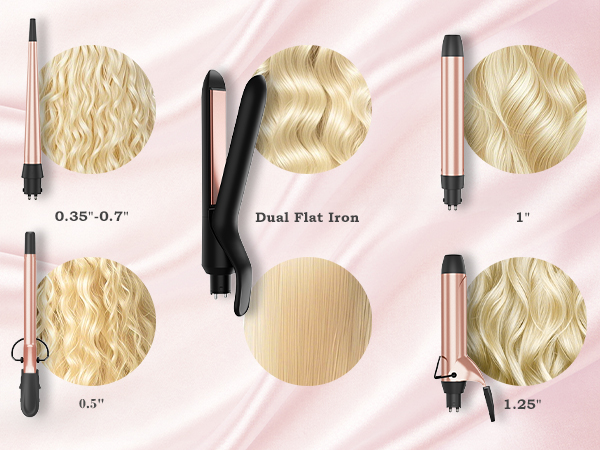 curling iron set hair straightener flat iron