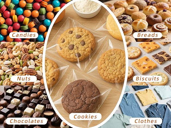 cookie bags with seal