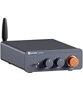 Fosi Audio BT20A Pro Bluetooth 5.0 Amplifier, 300W x2 Wireless Amp, TPA3255 2 Channel Mini Class ...