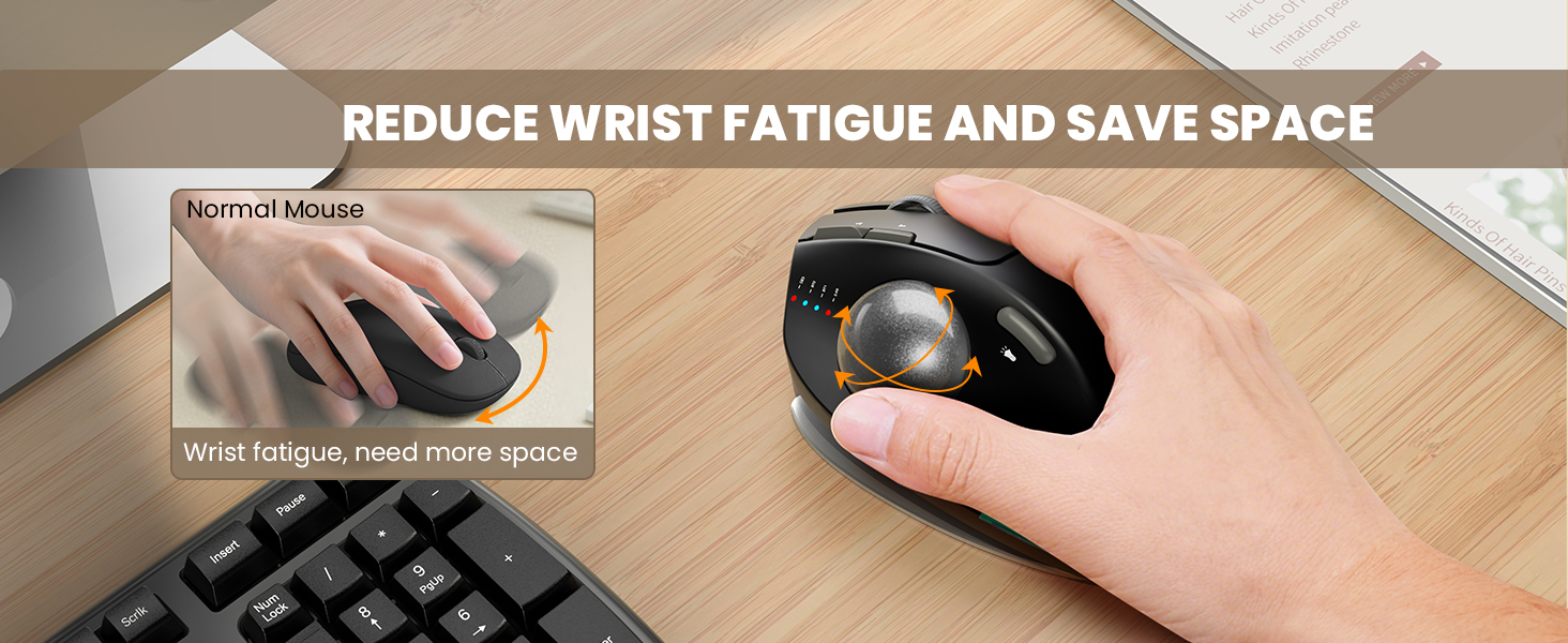 Precise thumb mouse