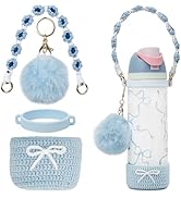 Kaitiaki Crochet Boot Set for Owala Water Bottle 24 oz - Anti-Slip Sleeve, Water Bottle Handle St...