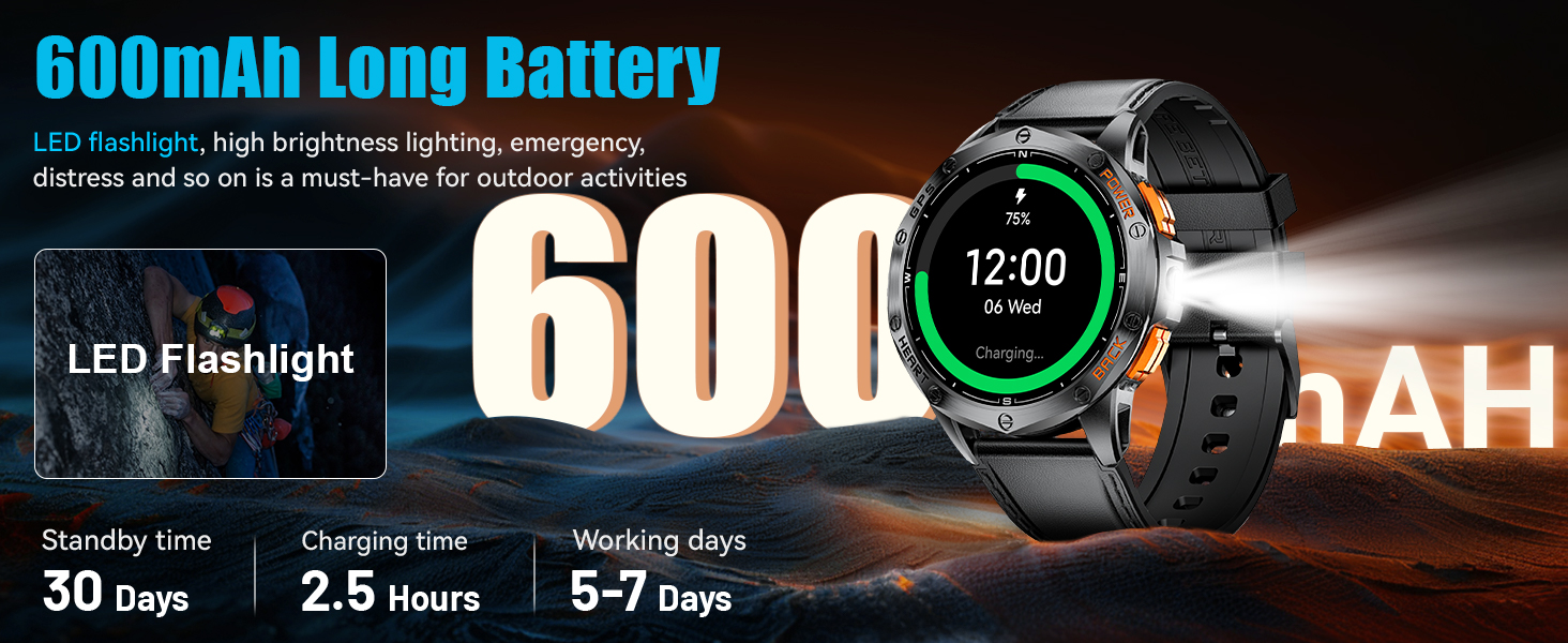 tactical smart watch waterproof watch for men watches for men waterproof