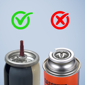 BUTANE CAN WITH LONG STEM