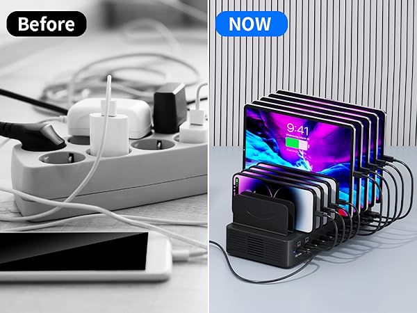 tablet charging station