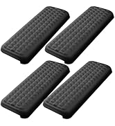 L-Shaped Desk Elbow Rest 4-Pack, Memory Foam Forearm &amp; Wrist Support Pad with Non-Slip Base for T...