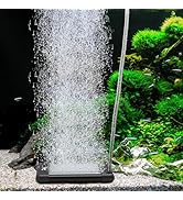hygger Non-Clogging Fish Tank Bubbler, Aquarium Air Stone with Special EVA Material, Air Bubbler ...