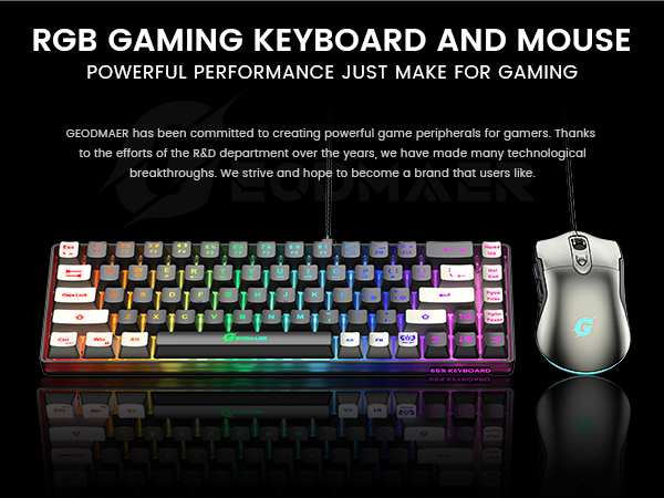 gaming keyboard and mouse