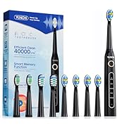 YUNCHI Electric Toothbrush for Adults, Battery Toothbrush, Rechargeable Sonic Electric Tooth Brus...