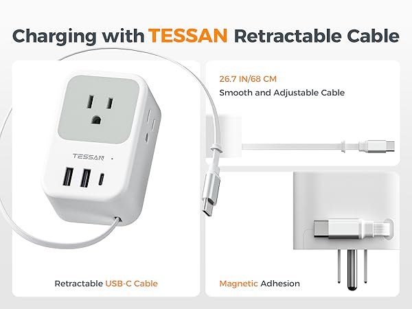 Multi Plug Outlet Extender