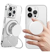 AUROX for MagSafe Phone Grip, Magnetic Phone Grips [Popup Comfortable Grip], Expandable Collapsib...