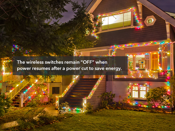 outdoor remote control outlet plug