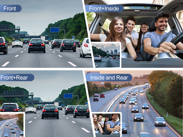 Dash Cam Front and Rear