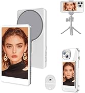 Phone Vlog Selfie Monitor Screen, Magnetic Vlog Selfie Monitor Screen with Remote Control, Wirele...
