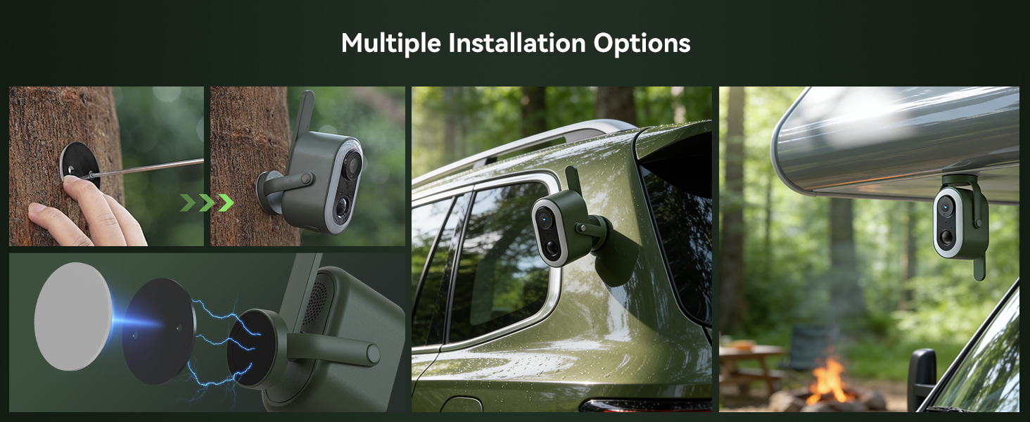Multiple installation options