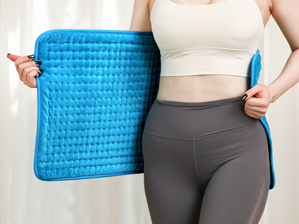 Electric Heating Pad for Back Pain and Period Cramps Relief