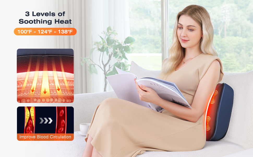 back massager with heat