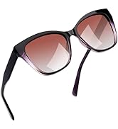Joopin Oversized Cateye Sunglasses for Women, Fashion Metal Frame Cat Eye Womens Sunglasses