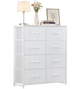 Accver 8-Drawer Fabric Dresser, Chest of Drawers Clothes Cabinet for Closet &amp; Bedroom, Storage Or...