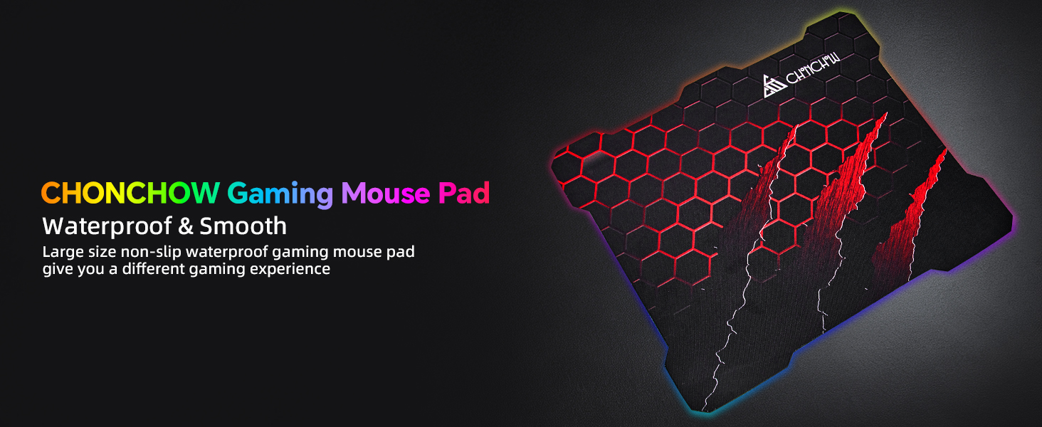 Large size non-slip waterproof gaming mouse pad