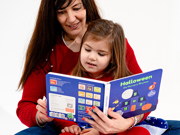 Halloween usb rechargeable musical music book toddlers 1-3 christmas gifts kids