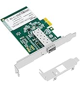 Hereta 10/100/1000Mbps Gigabit Ethernet PCI E Network Card/Network Adapter, SFP Port &amp;Duplex Fibe...