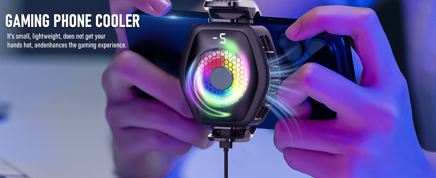 2-in-1 Magnetic & Clip-On Phone Cooler