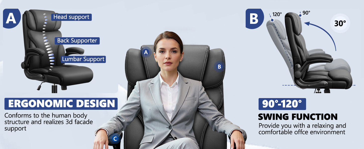 big and tall office chair