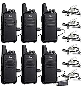 TIDRADIO Walkie Talkies for Adults Long Range Two Way Radio License-Free VOX Radios Walkie Talkie...