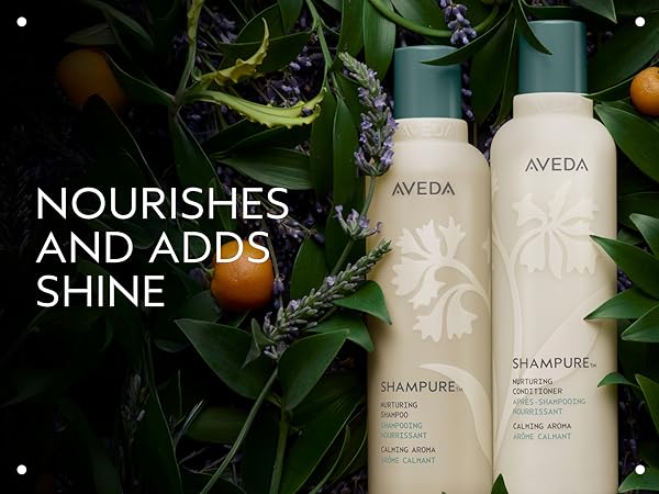 Shampure Nurturing Shampoo Cleanses and nourishes fine to medium hair