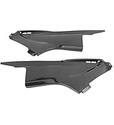 Side Air Duct Cover, Fairing Insert Side Air Duct Fairing Carbon Fiber Style Fit for Yamaha YZF R...