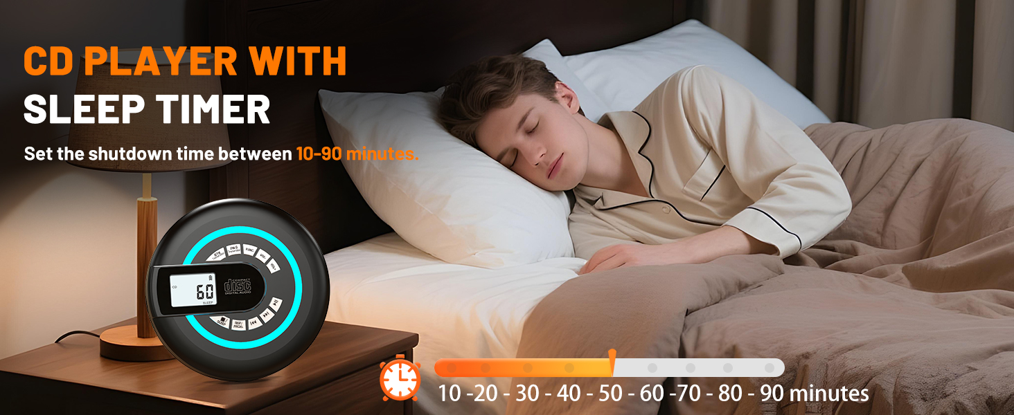 Portable CD Player with Speaker