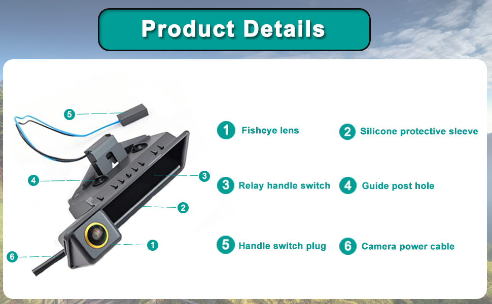 backup parking camera