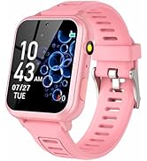 Cosjoype Kids Game Smart Watch Gift for Girls Age 6-12, 24 Puzzle Games HD Touch Screen Kids Watc...