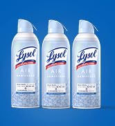 Lysol Air Sanitizer Spray with Odor Eliminator for Home &amp; Office, Sanitizing Spray, Air Freshener...