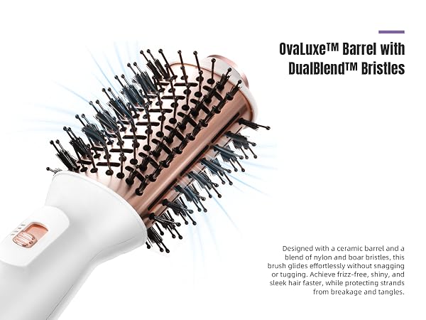 hot air hair dryer brush