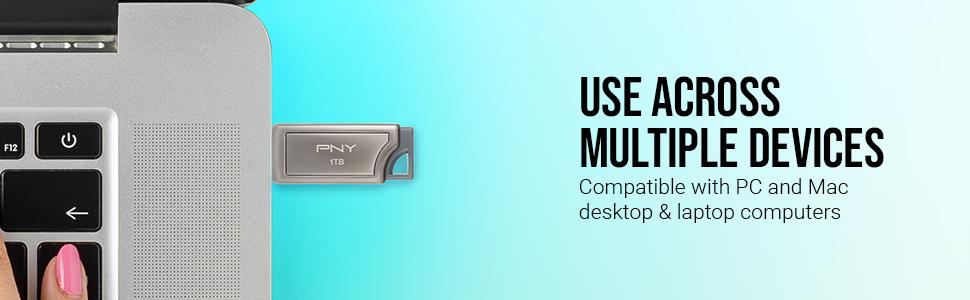 PNY PRO Elite USB 3.1 Flash Drive - Use Across Multiple Devices