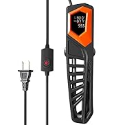 HITOP 800W Titanium Aquarium Heater - with External Controller Submersible Heater for Large Fish ...