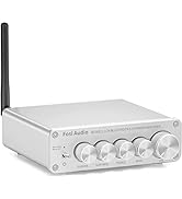 Fosi Audio BT30D-S Bluetooth 5.0 Stereo Audio Receiver Amplifier 2.1 Channel Mini Hi-Fi Class D I...